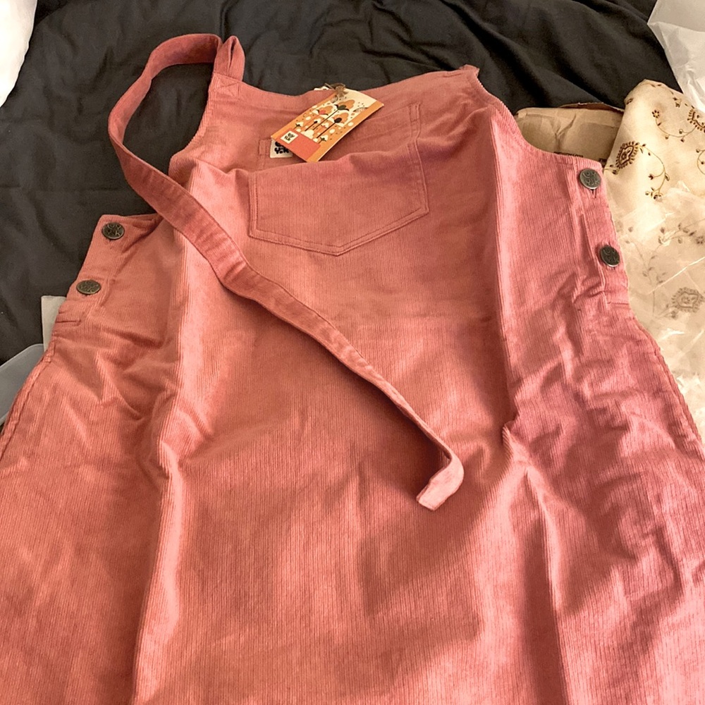 Lucy&Yak NWT mini organic corduroy dress size L